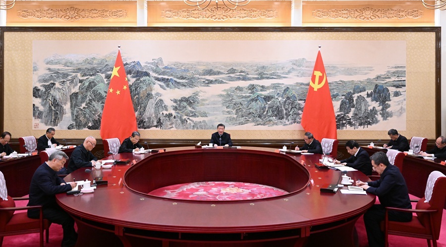 中共中央政治局召開專題民主生活會 習(xí)近平主持會議(yì)并發表重要講話(huà) 中共中央政治局召開專題民主生活會 習(xí)近平主持會議(yì)并發表重要講話(huà)